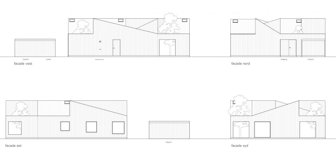 Sigurd Larsen Design Architecture_ The Roof House daylight wood facade Copenhagen facades
