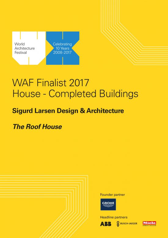 Sigurd Larsen WAF Award The Roof House