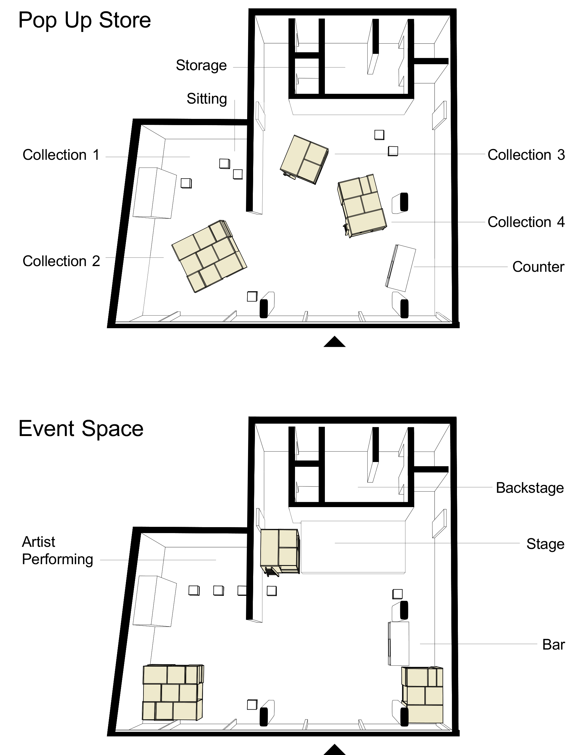 Sigurd Larsen_pop up store berlin_Danish Design architecture plan