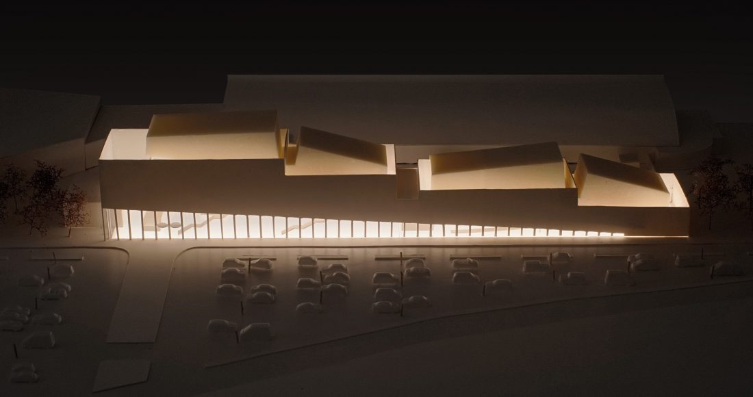 Sigurd Larsen_KIP Auditorium_Architecture_Riga_Modelphoto