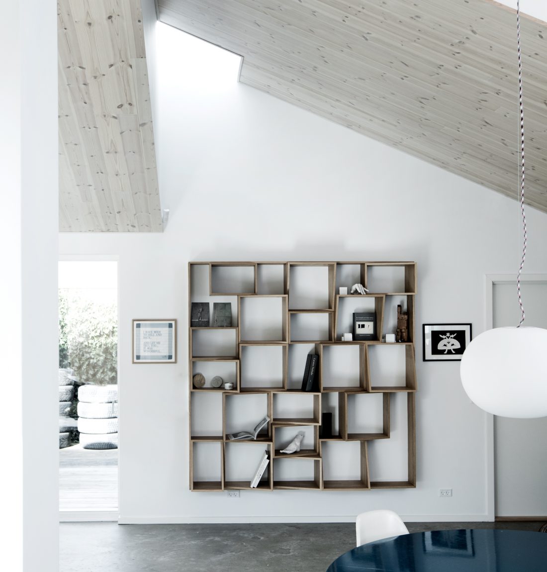 Sigurd Larsen furniture for The Roof House_Danish Design Copenhagen Berlin costumized shelves Regal reol 1 copy
