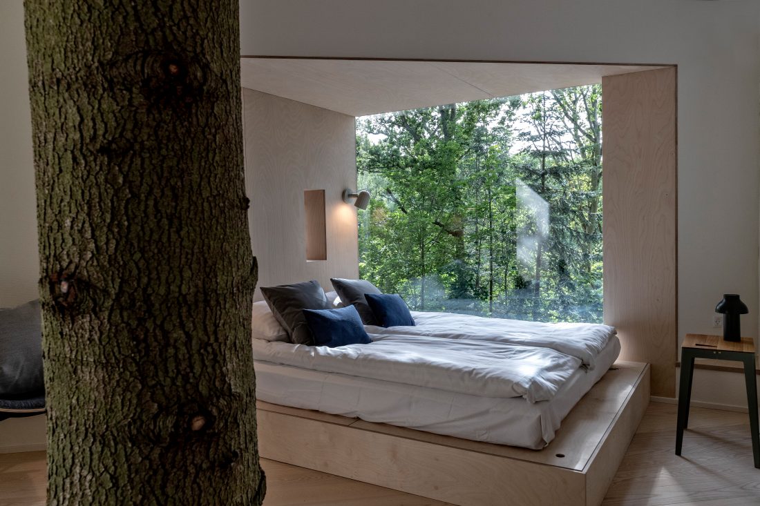 LOVTAG treetop cabins Denmark skov hotel friluft wood forest nature tourism_architecture Sigurd Larsen_Photo credits Soeren Larsen 48