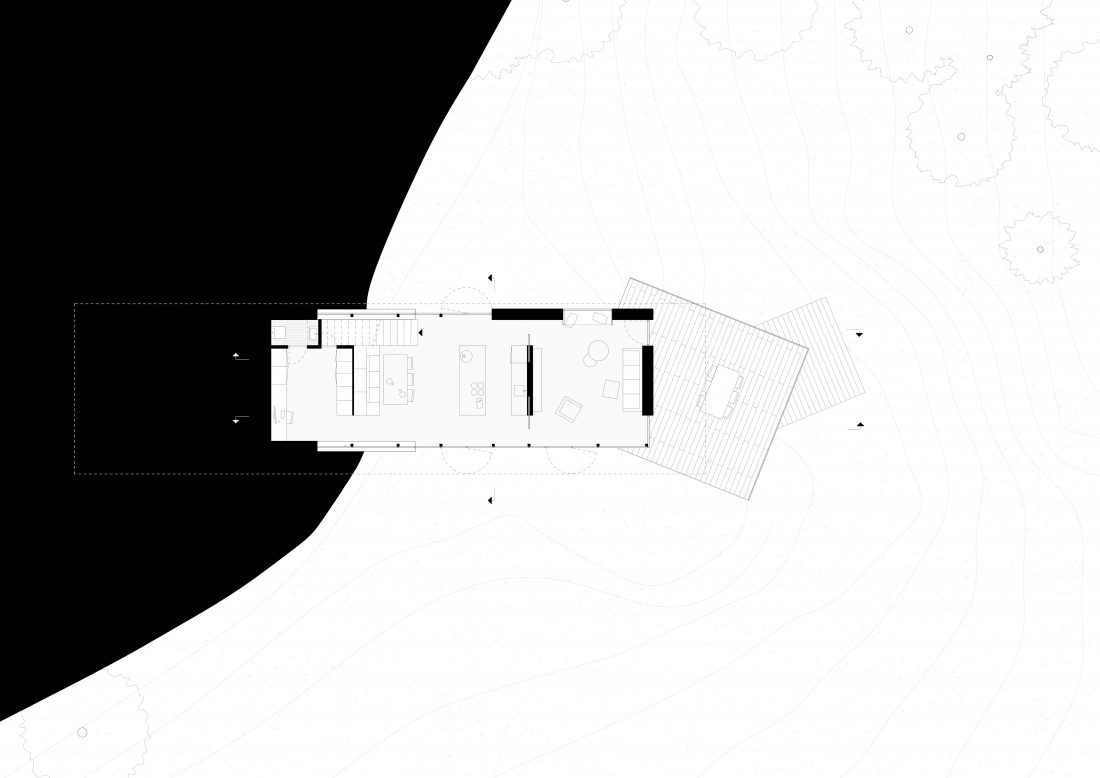 HAUS Oberoesterreich alpine architecture mountain house Sigurd Larsen_ ground floor
