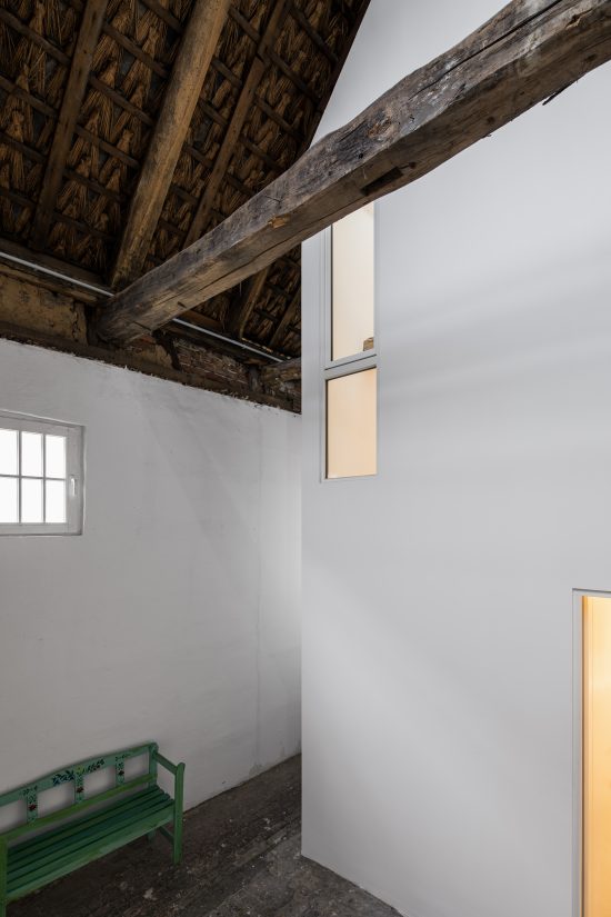 Dortmannhof in Essen by Architect Sigurd Larsen_Photos Christian Flatscher_External extension historic architecture  wood Bauen im Bestand Fachwerk 7
