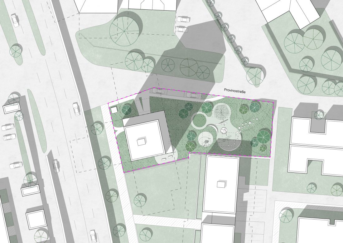 Augsburg Architektur Sigurd Larsen Wohnung Holz Architektur Bau Wood architecture apartment highrise_garden Spielplatz