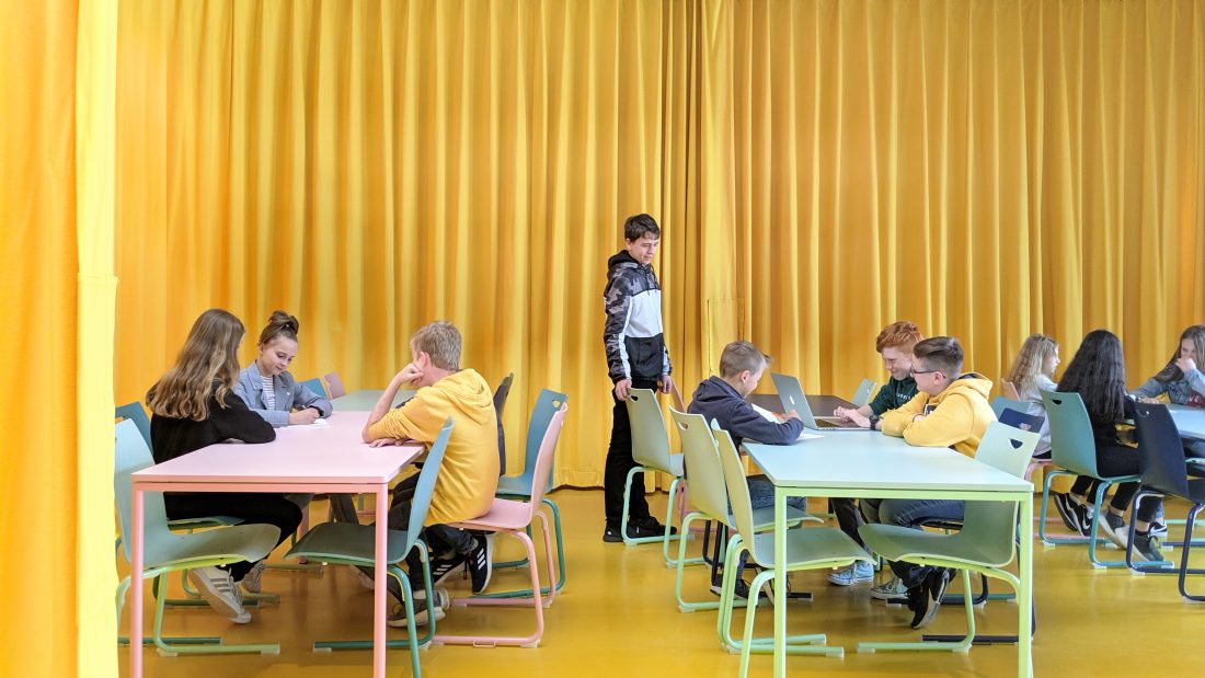 MENSA hori _Sigurd Larsen Design Architektur schule schulbau gesamtschule innenarchitektur 2
