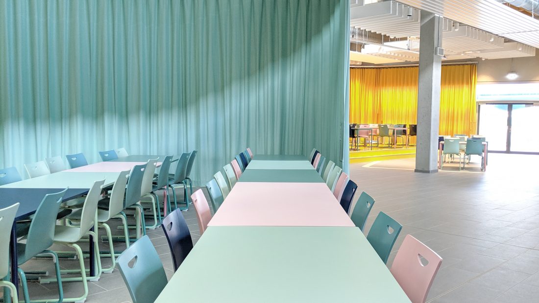 MENSA hori _Sigurd Larsen Design Architektur schule schulbau gesamtschule innenarchitektur 4