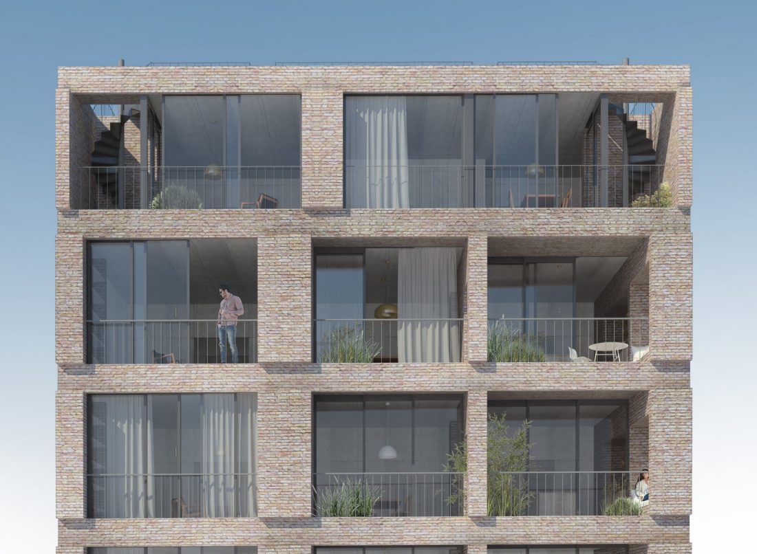 Sigurd Larsen design architecture wohnungsbau eigentum architektur berlin ziegel backstein wohnen_PERSPEKTIVE GARDEN