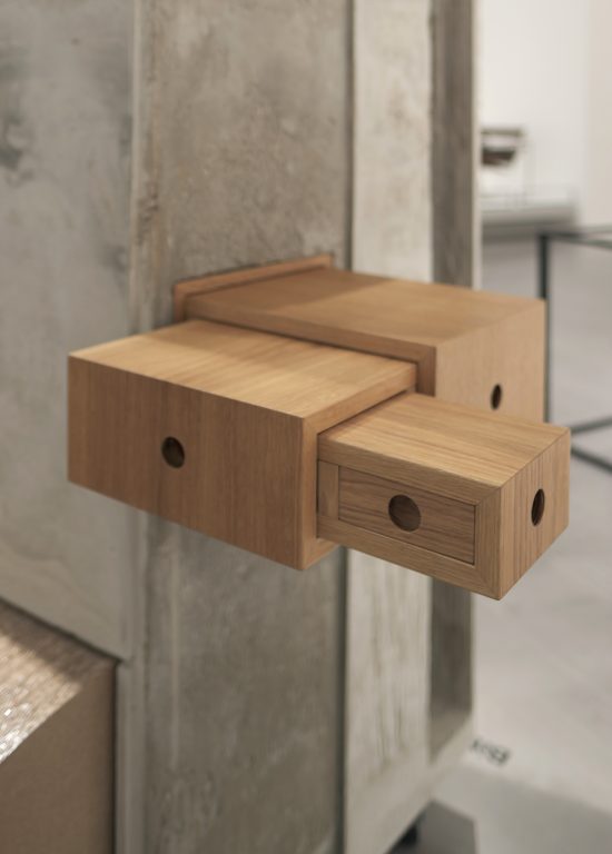 junggesellenschrank by hand Sigurd Larsen Josef Pohl Original Bauhaus Archiev Berlinische Galerie Kunst Beton 10