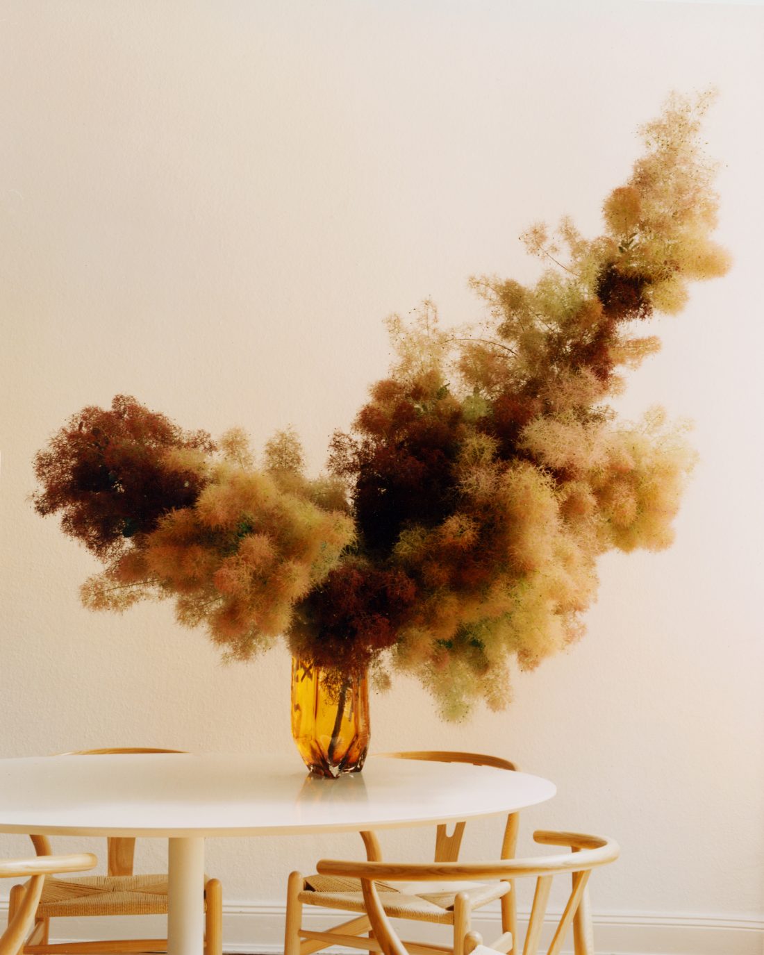 Sigurd Larsen The  Flower House glass vase berlin architecture danish design color reflection Ruby Mary Lennox_amber