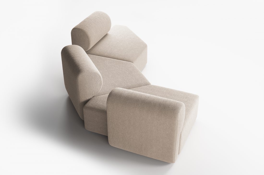 Sigurd Larsen_Stage Interior_danish design modular sofa fabric germany 2