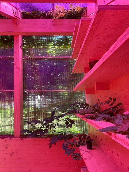 Tea House for Peggy Gou by Sigurd Larsen design and Architecture Berlin follie pavilion pink roof_30