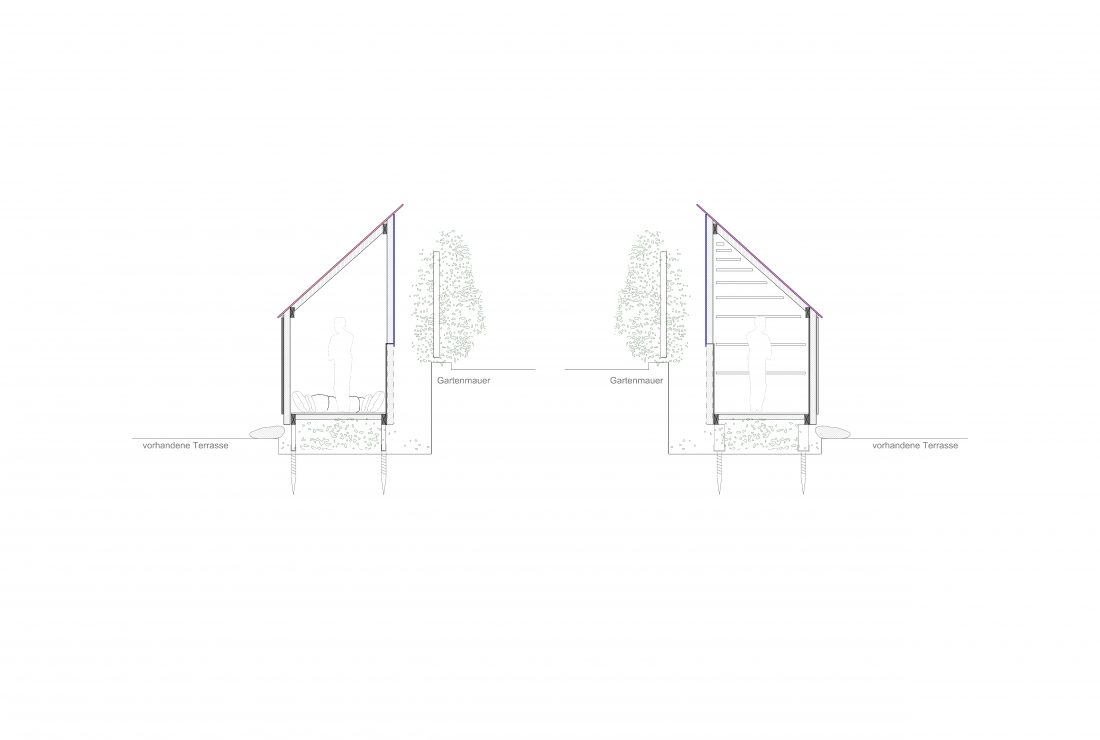 Tea House for Peggy Gou by Sigurd Larsen design and Architecture Berlin follie pavilionpink roof_40_Sections