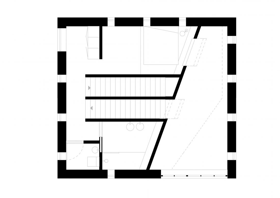 NSPH_Sigurd Larsen Design Architecture Germany stone wood urban house_Plan 1